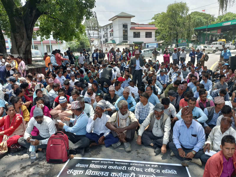 आन्दोलन सशक्त बनाउने विद्यालय कर्मचारी परिषद्को निर्णय, जिल्ला र प्रदेश कार्यसमितिलाई पत्राचार